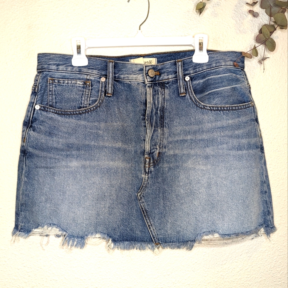 NWT Madewell Jean Skirt Tag On